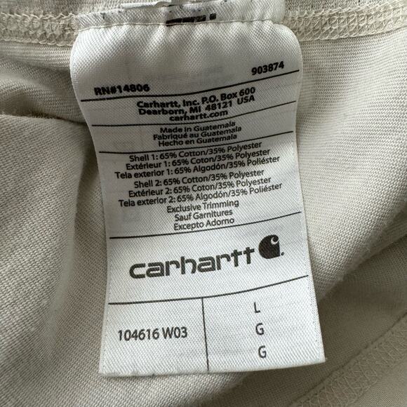 Carhartt Relaxed Fit Tee Size L - Picture 5 of 12